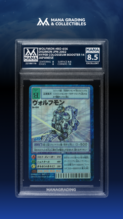 Wolfmon (Lobomon) #Bo-656 Digimon JPN 2002 Hyper Colosseum Booster 14 MANA 8.5 - Image 2