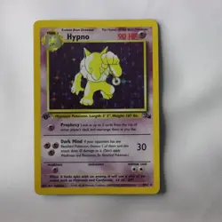 Hypno 8/62 - 1ed Fossil Holo 1999 WOTC MP vintage Pokemon Card - HD Photos - Image 1