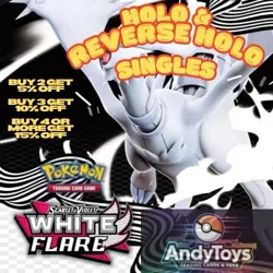 Pokemon: White Flare Reverse & Regular Holo Singles - Choose Your Card - Image 1