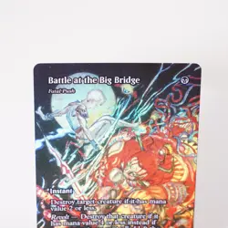 Battle at the Big Bridge Fatal Push Showcase Foil 9 FCA MTG NM See Video - Image 3