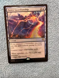 Fierce Guardianship Commander Masters Foil #0094 MTG NM - Image 1
