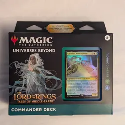 Magic Gathering The Lord of the Rings Elven Council Commander Deck - Image 1