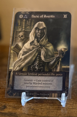 Sorcery Contested Realms - Gothic - Bane of Aventis NM - Image 1