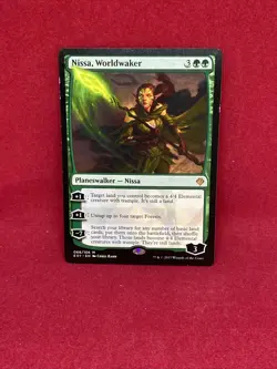 MTG Rare Mythic Nissa, Worldwaker x 1 MP - Archenemy: Nicol Bolas - Image 1