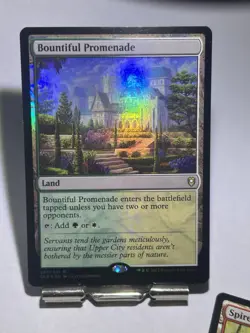 Magic: The Gathering Bountiful Promenade CLB 348 ENGLISH NM FOIL - Image 1