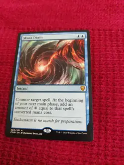 Magic The Gathering Mana Drain Commander Legends Regular - Image 1
