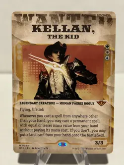 Kellan, the Kid (Showcase) 294 M Outlaws of Thunder Junction NM MTG - Image 1