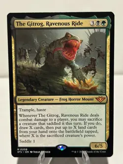 The Gitrog, Ravenous Ride 206 M Outlaws of Thunder Junction NM MTG - Image 1