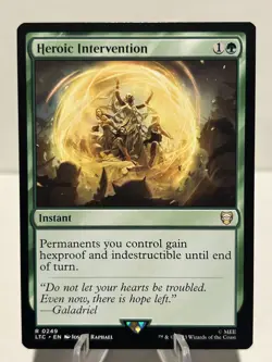 Heroic Intervention 249 R Commander: The Lord of the Rings NM MTG - Image 1