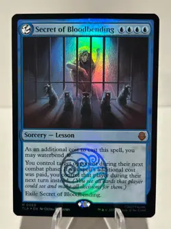 Secret of Bloodbending 69 M Avatar: The Last Airbender FOIL NM MTG - Image 1