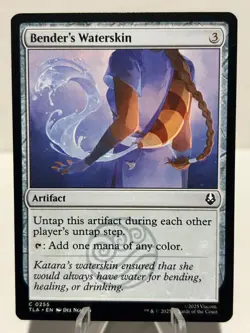 Bender's Waterskin 255 C Avatar: The Last Airbender NM MTG - Image 1