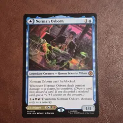 Norman Osborn / Green Goblin MTG Spider-Man Magic mythic - Image 1