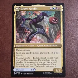 Norman Osborn / Green Goblin MTG Spider-Man Magic mythic - Image 2