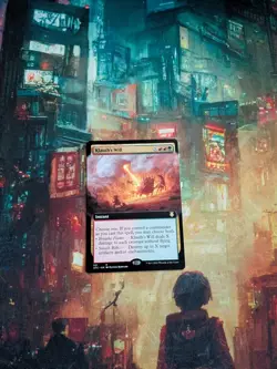 Klauth's Will (Extended Art) Commander: Adventures in the Forgotten Realms NM - Image 1