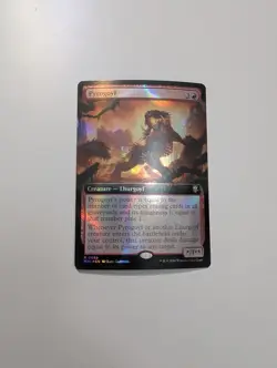 MTG - pyrogoyf (Extended Art Ripple Foil) - Commander: Modern Horizons 3 NM/M - Image 1