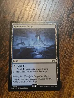 MTG Gloomlake Verge Duskmourm House of Horror Magic The Gathering TCG - Image 1