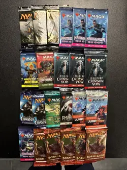 Magic the Gathering MTG Booster Packs Mixed Variety Lot of 23 - Kamigawa Ravnica - Image 1