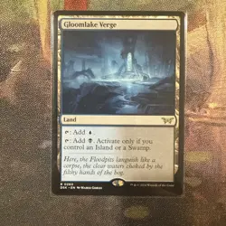 MTG Gloomlake Verge Duskmourm House of Horror Magic The Gathering TCG - Image 1