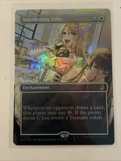 Smothering Tithe (Anime Borderless) Wilds of Eldraine: Enchanting Tales Foil - Image 1