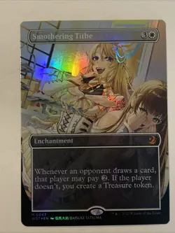 Smothering Tithe (Anime Borderless) Wilds of Eldraine: Enchanting Tales Foil - Image 3