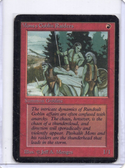 Magic the Gathering Mons's Goblin Raiders Alpha HP - Image 1