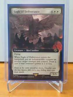 MTG - Eagle of Deliverance. Extended Art #829. The Lord of the Rings. - Image 1
