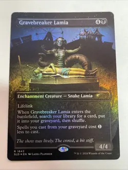 Gravebreaker Lamia (Rainbow Foil) Secret Lair Drop Foil #1643 Rare - Image 1