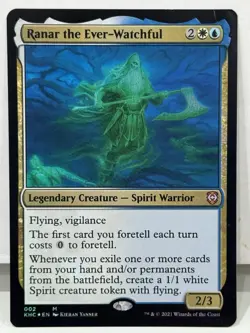 MTG: Ranar the Ever-Watchful: Kaldheim Commander #002 (Foil) Rare EX - Image 1