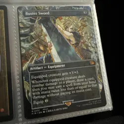 Buster Sword (Borderless) Final Fantasy Regular - Image 1