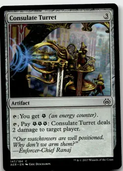 Consulate Turret, Aether Revolt #147 MTG - Image 1