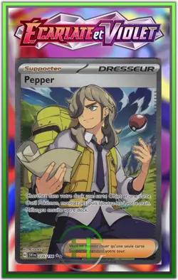Pepper - EV1:Ecarlate et Violet - 235/198 - Carte Pokemon Francaise Neuve - Image 1