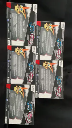 Pokemon Black Bolt & White Flare Unova Victini Illustration Collection Box LOT 5 - Image 2