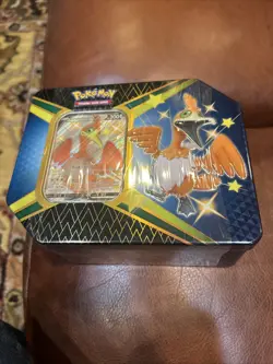 Factory Sealed Pokemon TCG Shining Fates Tin Cramorant V - Image 1