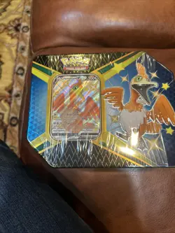 Factory Sealed Pokemon TCG Shining Fates Tin Cramorant V - Image 4