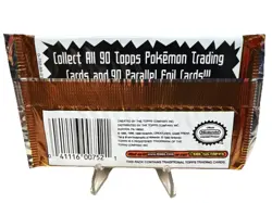 1999 Topps Pokemon Packs TV Animation Edition Factory Sealed - Image 2