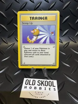 Pokemon WOTC Base Set ~ Scoop Up Trainer Rare 78/102 ~ MINT - Image 1