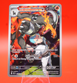 Team Rocket's Houndoom | 191/182 | Illustration Rare | Holo | SV10 | Pokemon - Image 1