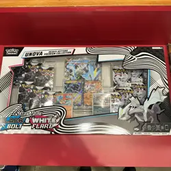 Pokemon Sealed Black Bolt & White Flare Unova Heavy Hitters Premium Collection - Image 1