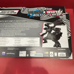 Pokemon Sealed Black Bolt & White Flare Unova Heavy Hitters Premium Collection - Image 2