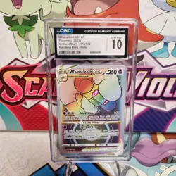 CGC 10 Whimsicott VSTAR 175/172 Rainbow - Brilliant Stars - Pokemon - SHIPS FAST - Image 1