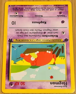 Flegmon # 67/82 Common 1.Edition Team Rocket 2000 Pokemon Deutsch Mint Vintage - Image 2