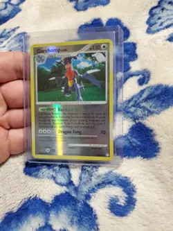 Garchomp Reverse Holo Rare 9/123 Mysterious Treasures 2007 - LP - Pokemon TCG - Image 1