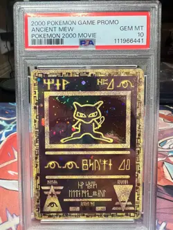 2000 Pokemon Ancient Mew Game Promo Movie with Swirls PSA 10 GEM MINT - Image 4