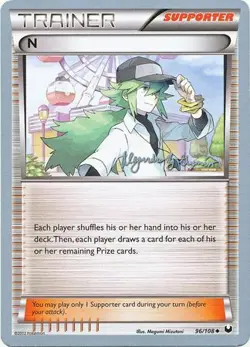 N 96/108 World Championships 2015 Uncommon Near Mint NM Pokemon DNA GAMES - Image 1