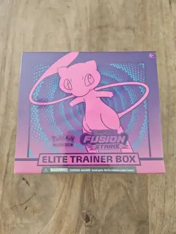 Fusion Strike Elite Trainer Box Factory Sealed Sword & Shield Pokemon TCG ETB - Image 1