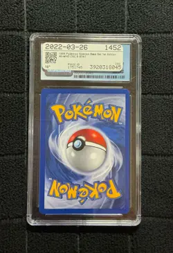 Abra Pokemon 1999 43/102 1st Edition CGC 9 Spanish Rare PSA - Image 2