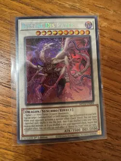 NM Yugioh Bystial Dis Pater MP24-EN084 Prismatic Secret Rare - Image 1