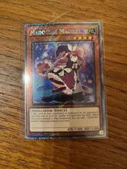 Yugioh - Madolche Magileine Platinum Secret Rare RA04-EN185, Near Mint, 1st Ed - Image 1
