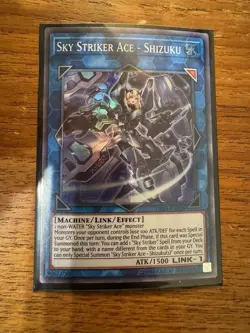 SKY STRIKER ACE - SHIZUKU DASA-EN028 SUPER Rare NEAR MINT YUGIOH - Image 1