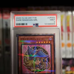 2025 YU-GI-OH! JAPANESE 711E-7-ELEVEN COLLAB #JP002 DARK MAGICIAN GIRL PSA 9 - Image 2